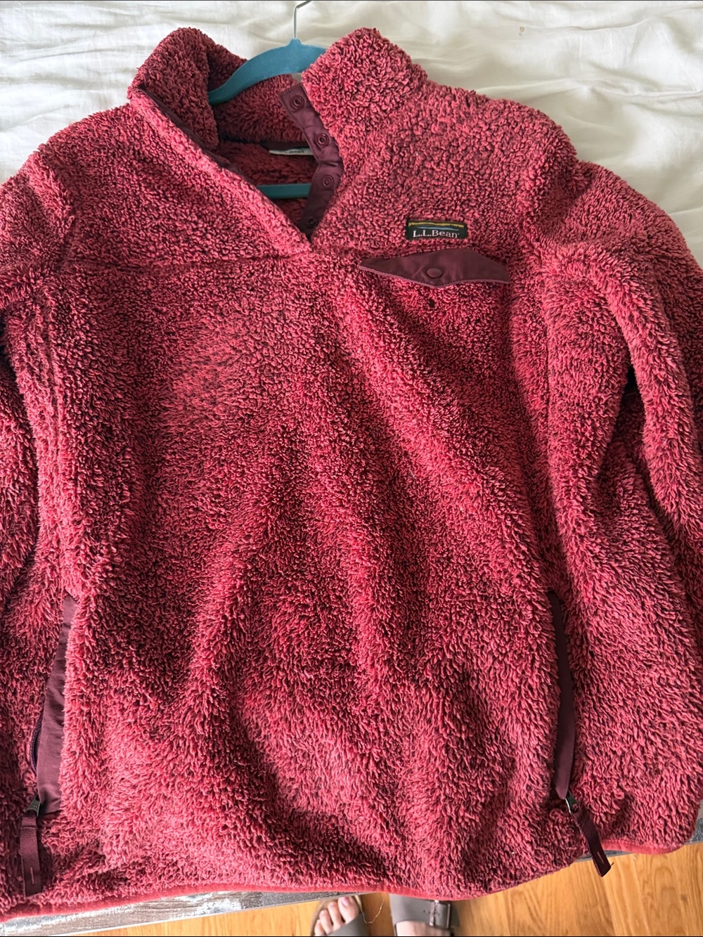 LL bean jacket fleece women’s medium